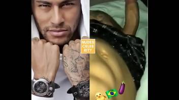 Neymar player jacking off